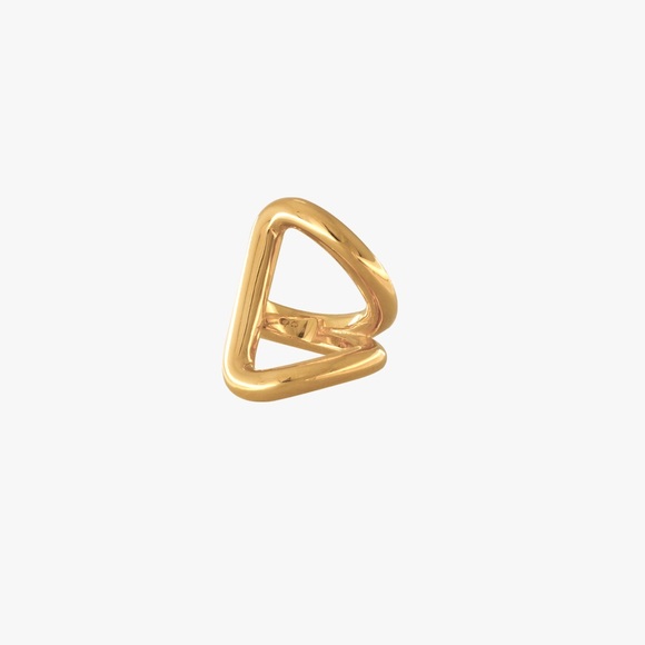 CXC NWT 8 9 Victoria Ring in Gold • Chunky Rounded Statement Piece • Boutique - Picture 13 of 16